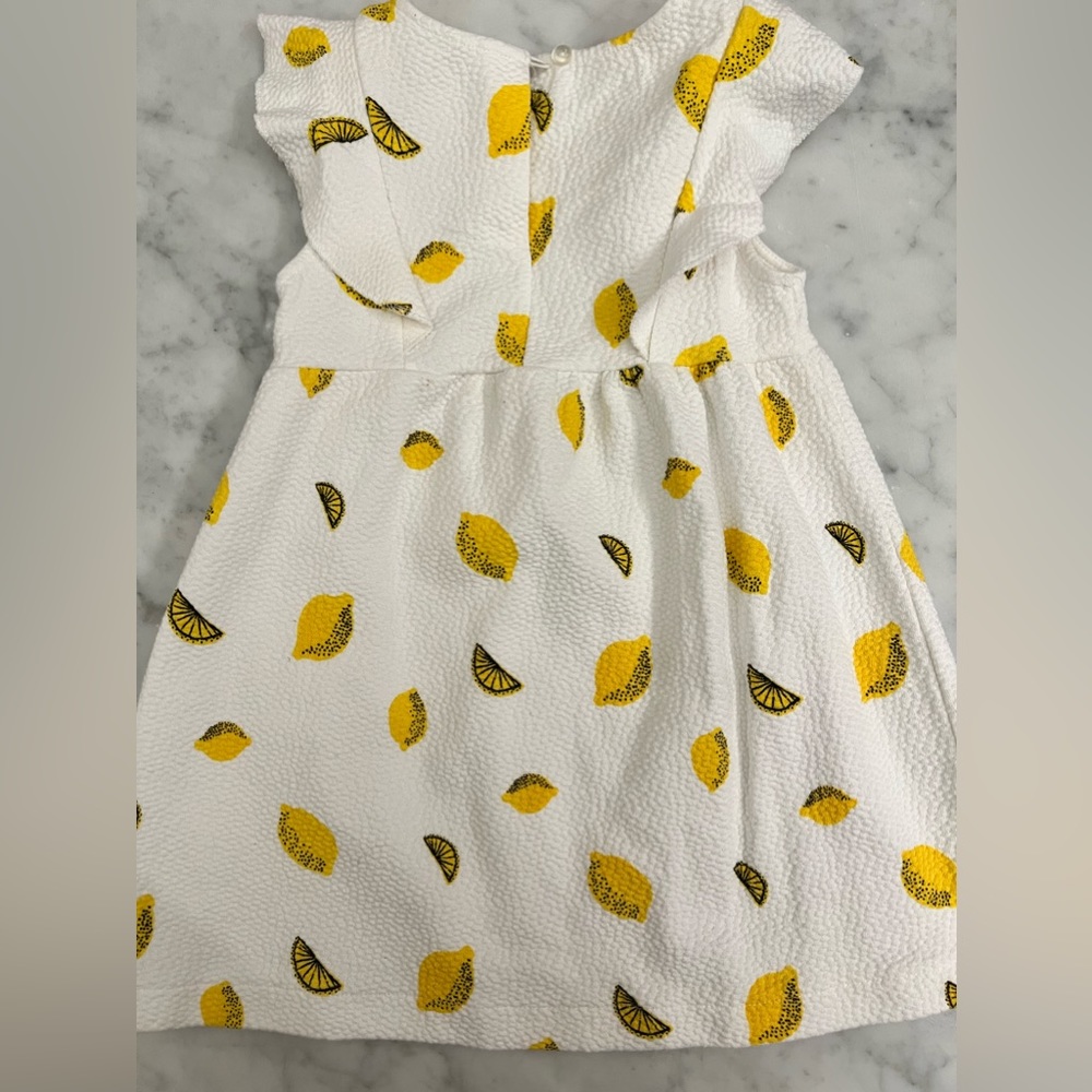 ๐๐ Zara Seersucker Lemon Dress ๐๐ - Picture 4 of 4